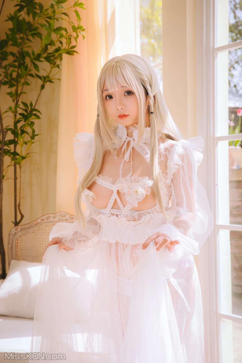 Coser@日奈娇: 白纱衣 (136 photos ) 1 Coser@日奈娇: 白纱衣 (136 photos ) 1