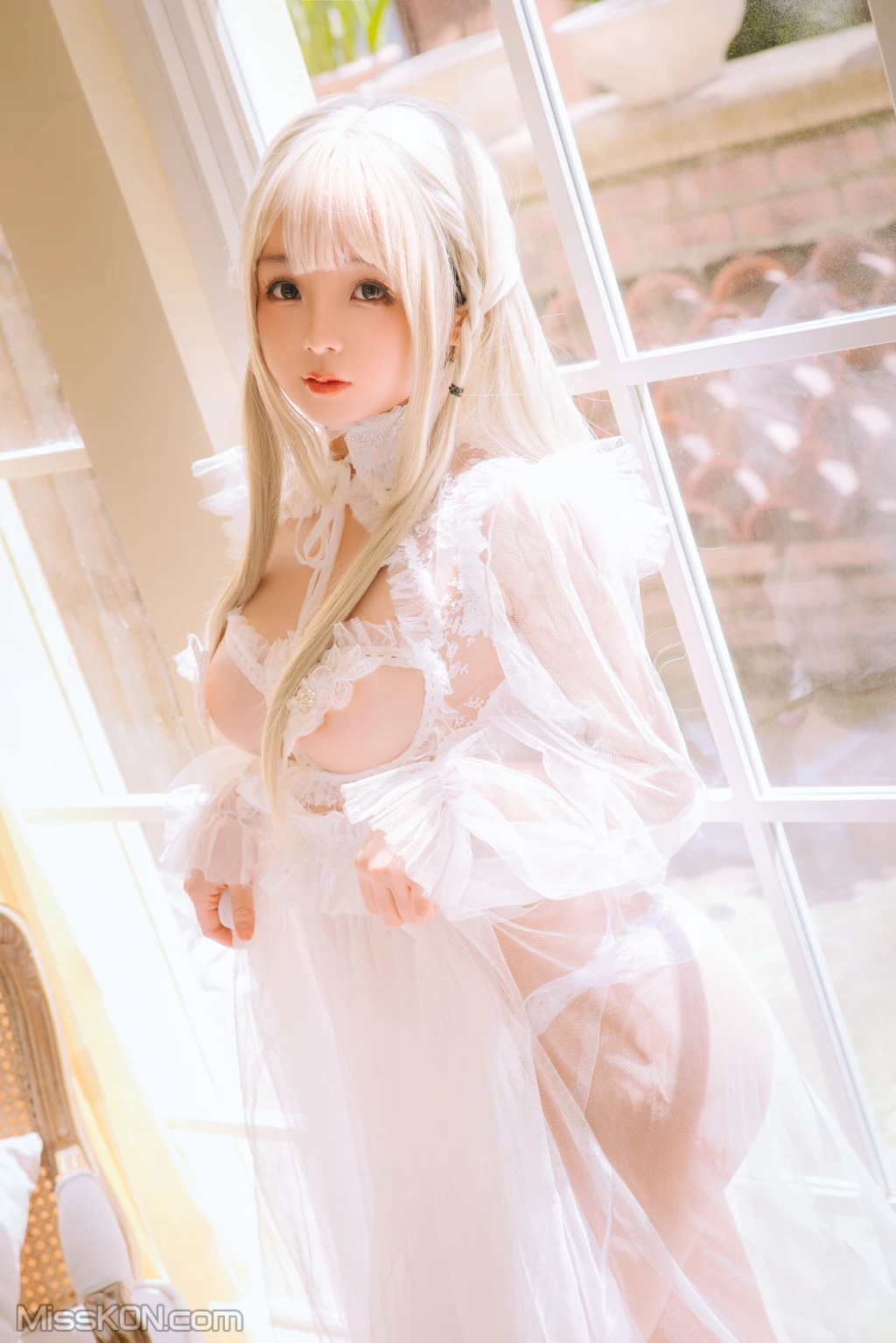 Coser@日奈娇: 白纱衣 (136 photos ) 2 Coser@日奈娇: 白纱衣 (136 photos ) 2