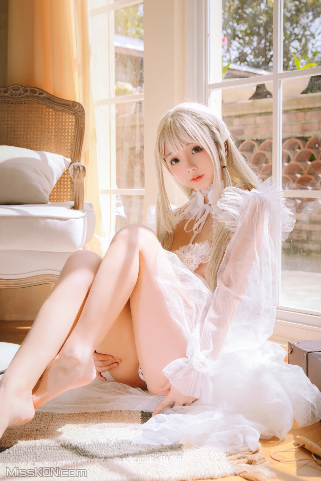 Coser@日奈娇: 白纱衣 (136 photos ) 0 Coser@日奈娇: 白纱衣 (136 photos ) 0