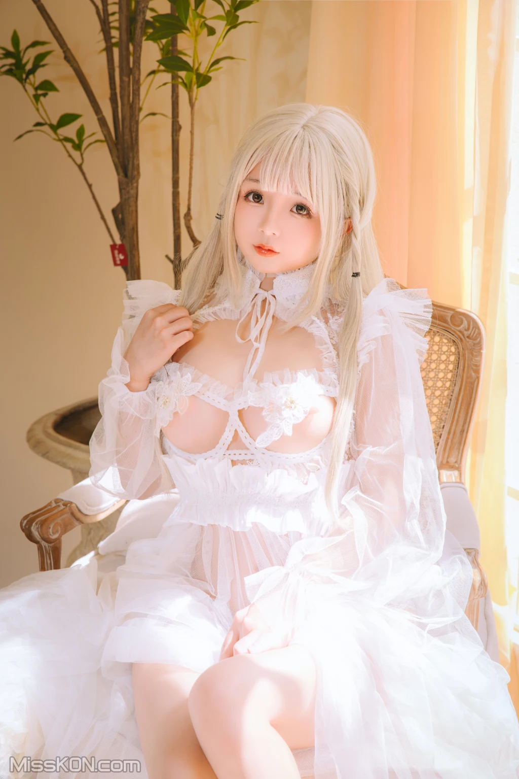 Coser@日奈娇: 白纱衣 (136 photos ) 9 Coser@日奈娇: 白纱衣 (136 photos ) 9