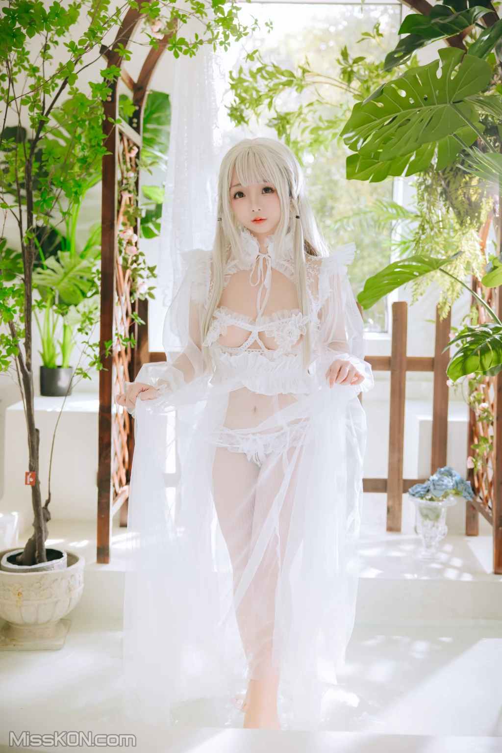 Coser@日奈娇: 白纱衣 (136 photos ) 1 Coser@日奈娇: 白纱衣 (136 photos ) 1