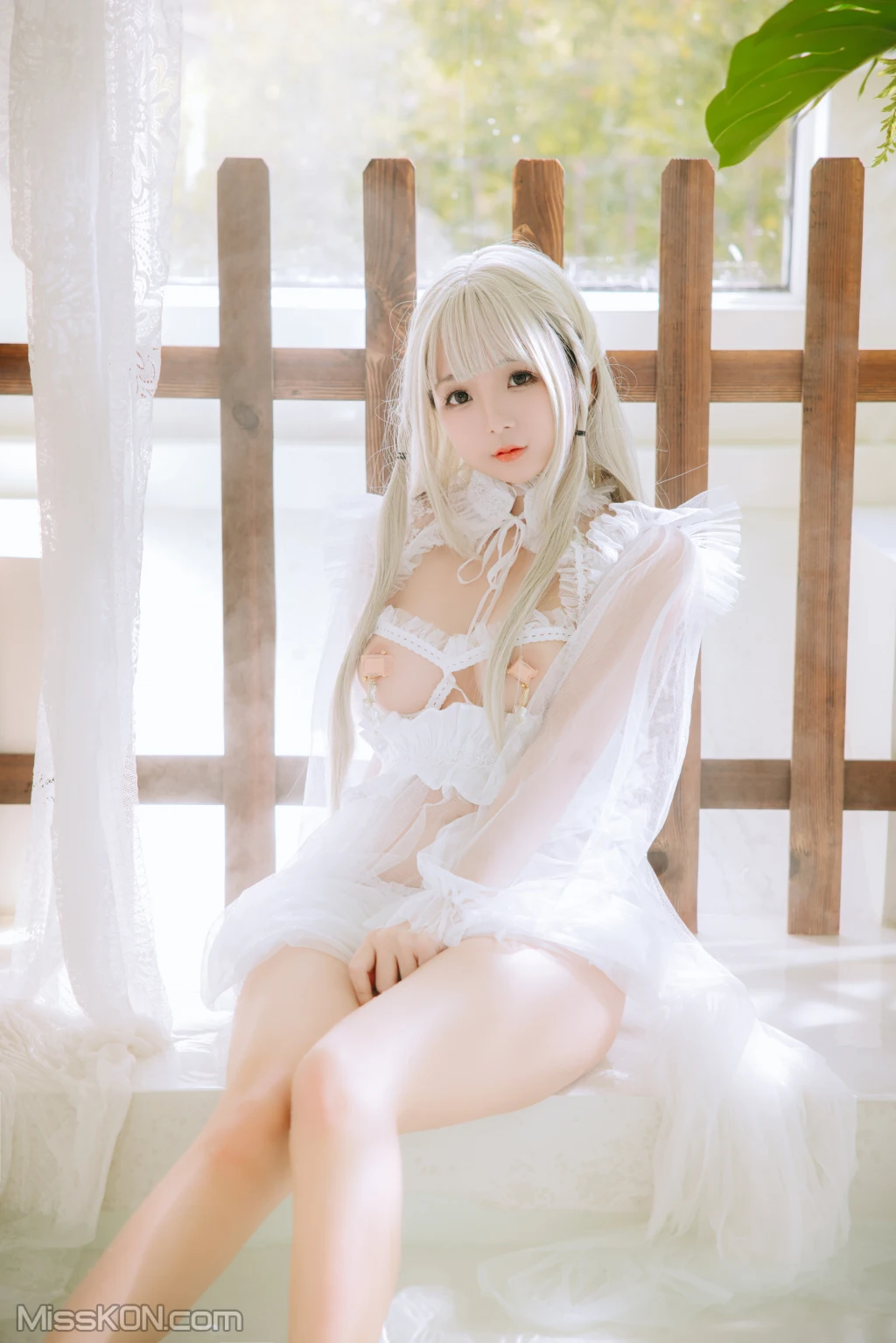 Coser@日奈娇: 白纱衣 (136 photos ) 3 Coser@日奈娇: 白纱衣 (136 photos ) 3