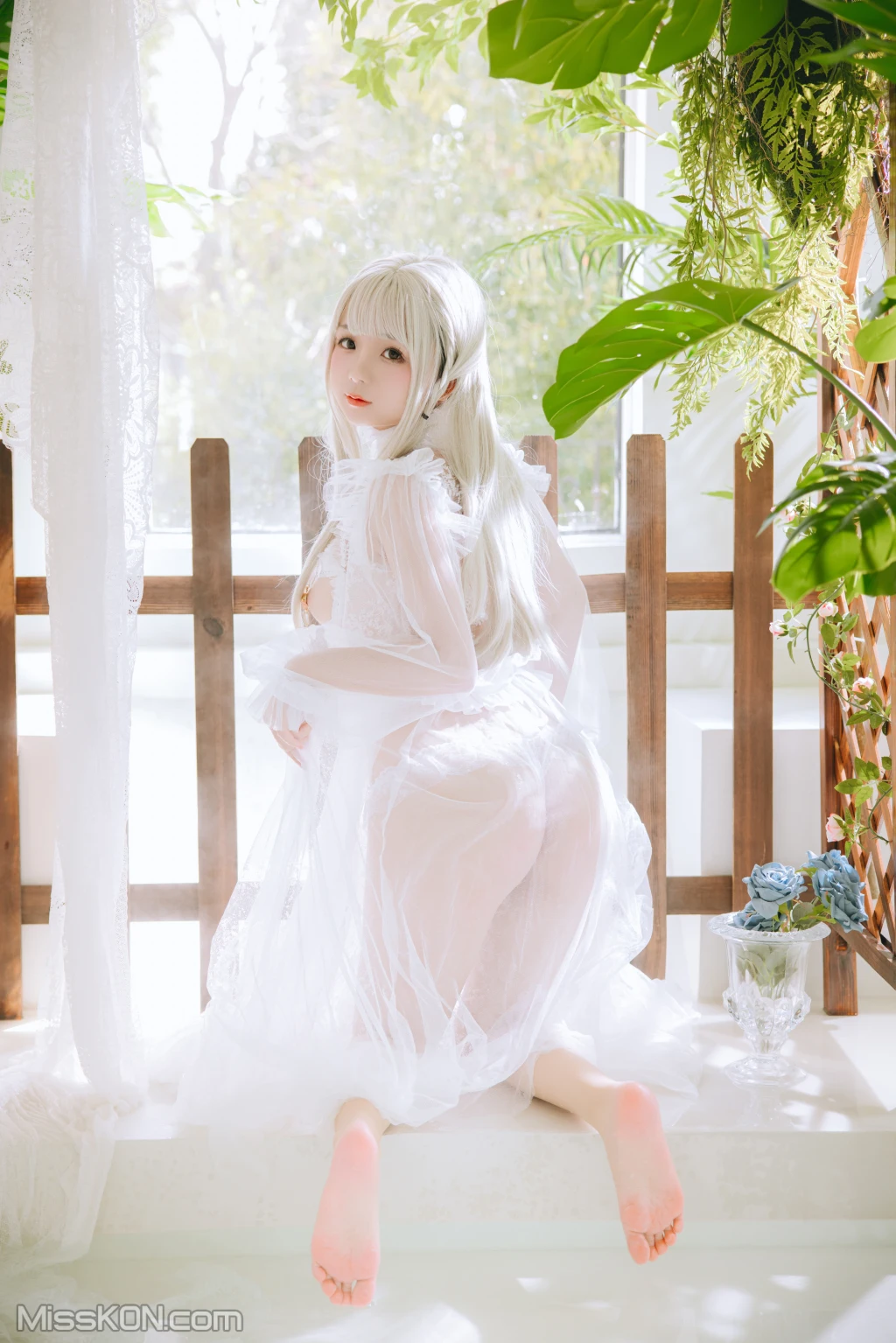 Coser@日奈娇: 白纱衣 (136 photos ) 4 Coser@日奈娇: 白纱衣 (136 photos ) 4