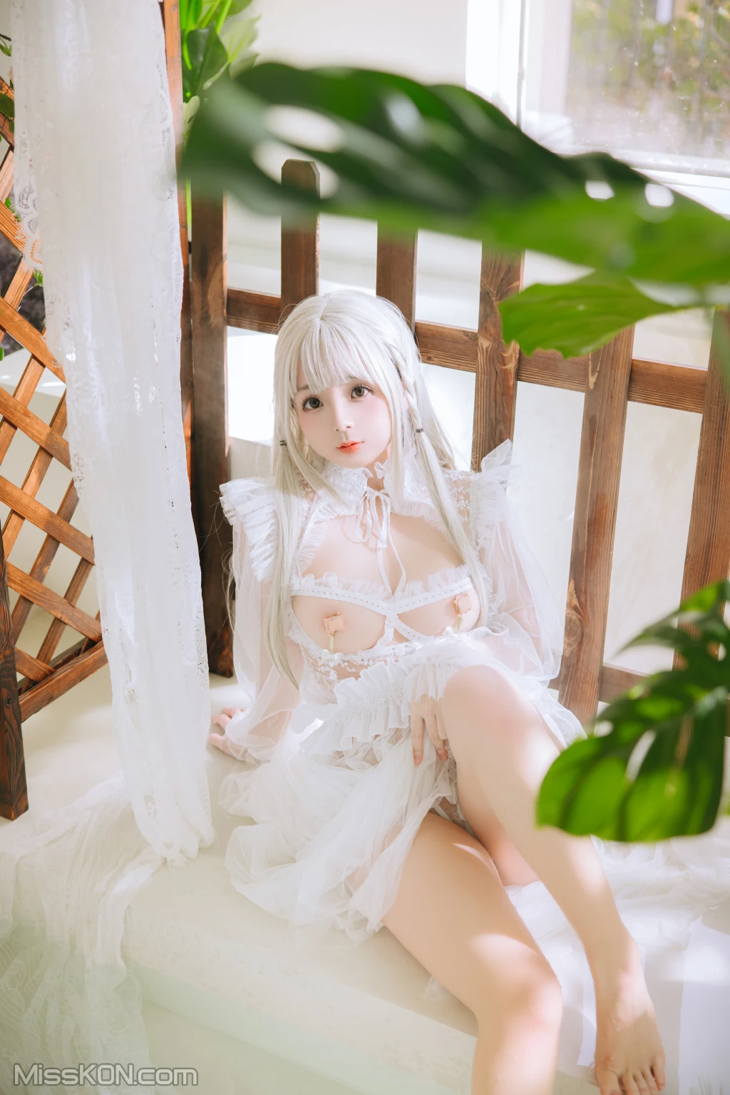 Coser@日奈娇: 白纱衣 (136 photos ) 17 Coser@日奈娇: 白纱衣 (136 photos ) 17