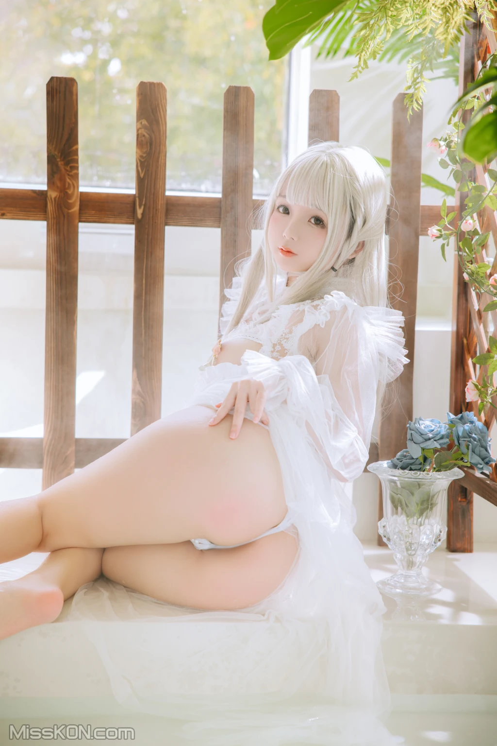 Coser@日奈娇: 白纱衣 (136 photos ) 9 Coser@日奈娇: 白纱衣 (136 photos ) 9