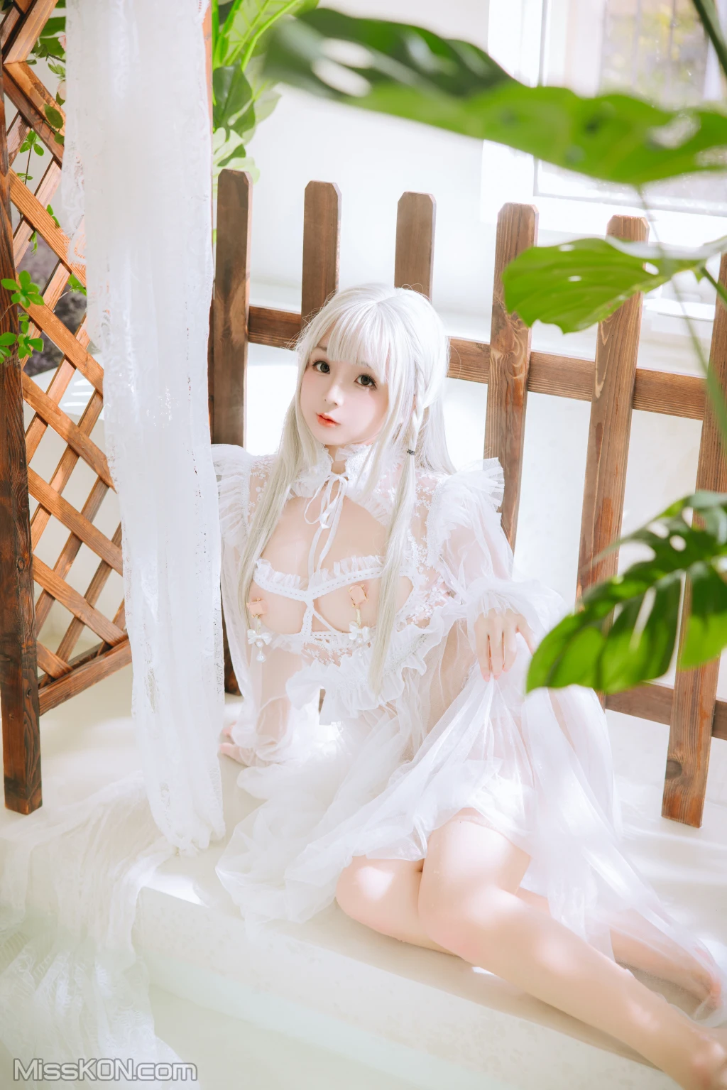 Coser@日奈娇: 白纱衣 (136 photos ) 16 Coser@日奈娇: 白纱衣 (136 photos ) 16