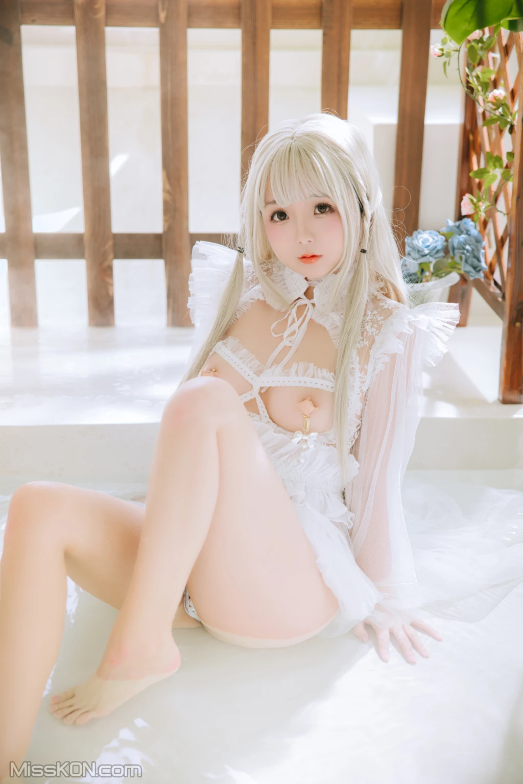 Coser@日奈娇: 白纱衣 (136 photos ) 13 Coser@日奈娇: 白纱衣 (136 photos ) 13