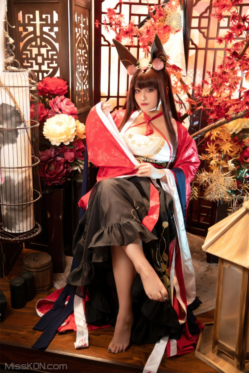 Coser@洛璃LoLiSAMA: 赤城 朝凰来仪 (58 photos) 