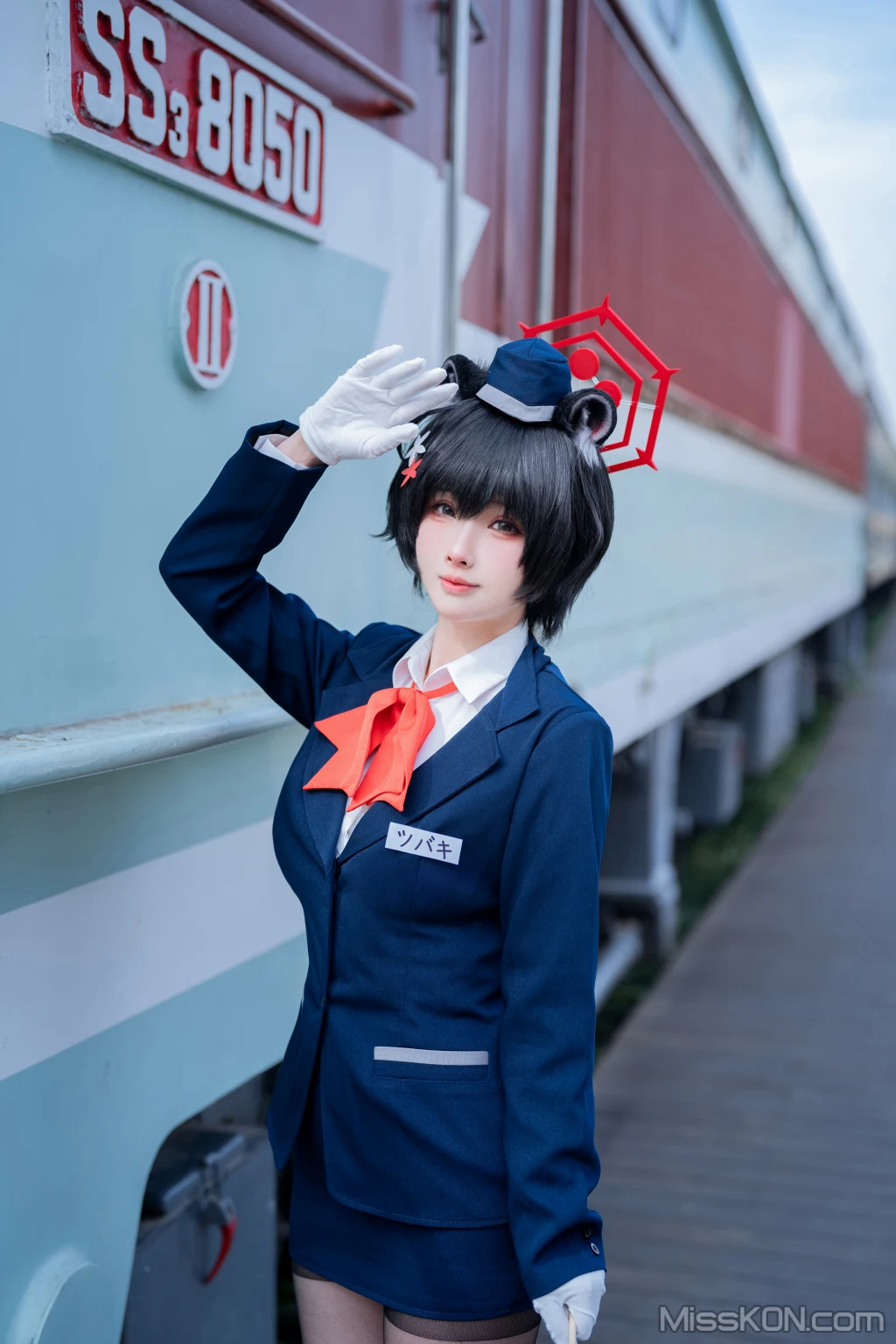 Coser@rioko凉凉子: 蔚蓝档案 导游 椿 (62 photos ) 