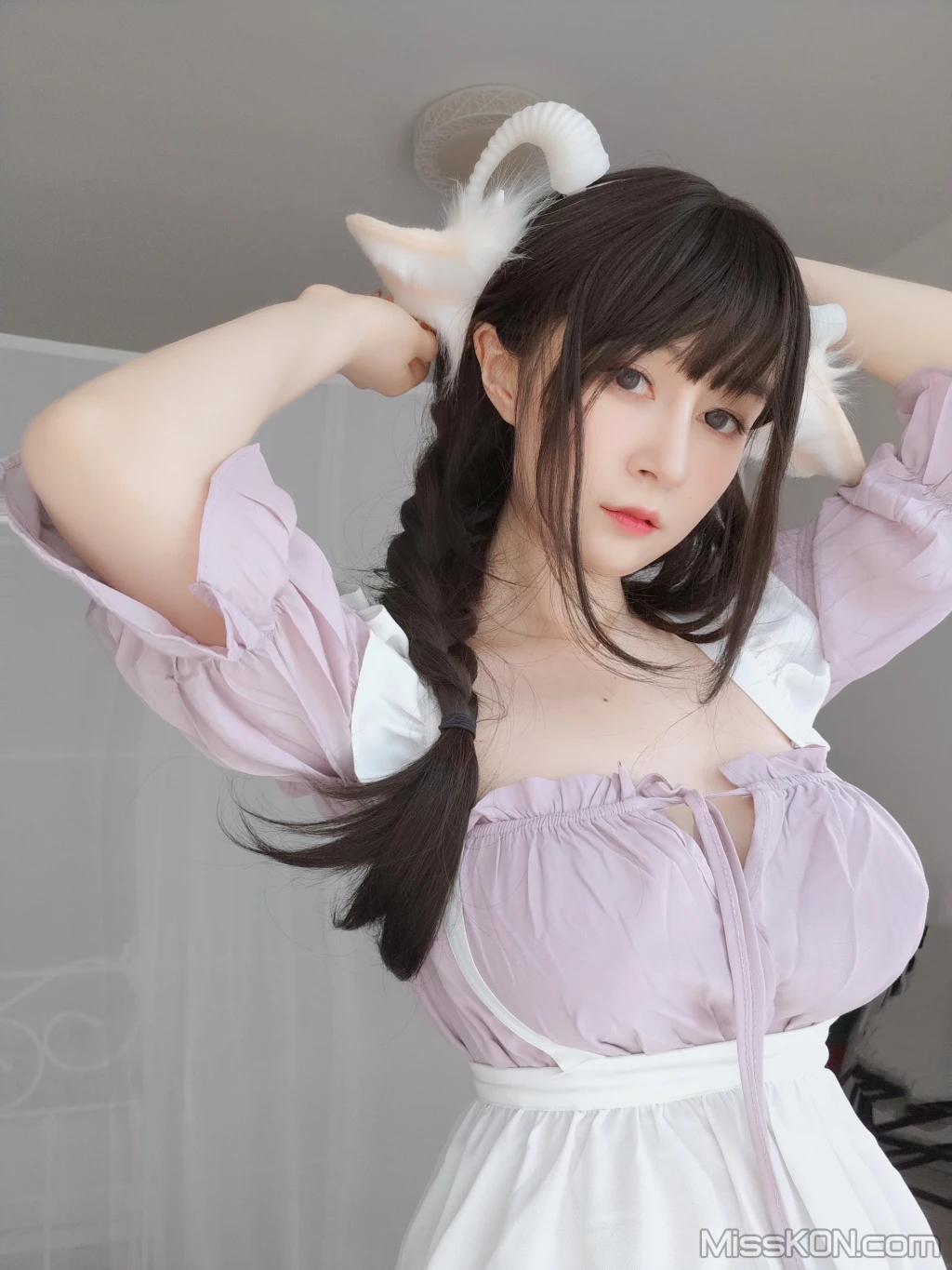 Coser@白银81: 白丝兔耳女仆 (162 photos) 7 Coser@白银81: 白丝兔耳女仆 (162 photos) 7