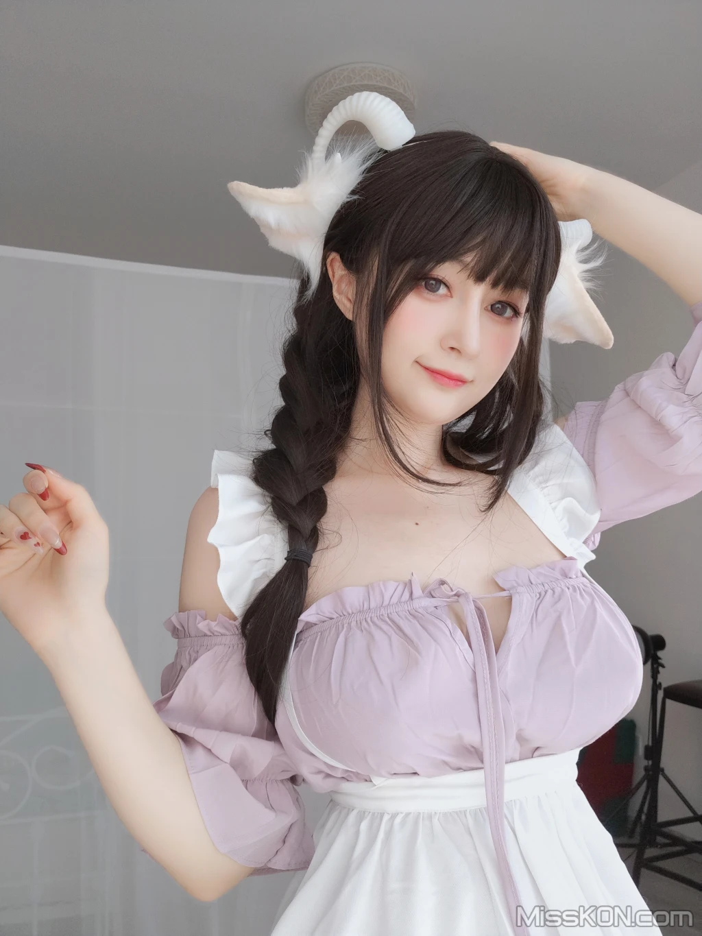Coser@白银81: 白丝兔耳女仆 (162 photos) 8 Coser@白银81: 白丝兔耳女仆 (162 photos) 8