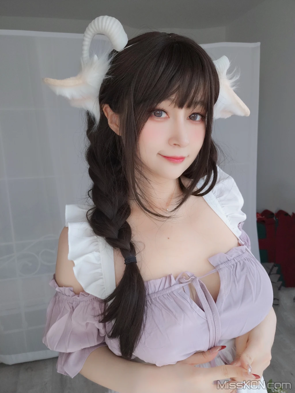 Coser@白银81: 白丝兔耳女仆 (162 photos) 9 Coser@白银81: 白丝兔耳女仆 (162 photos) 9