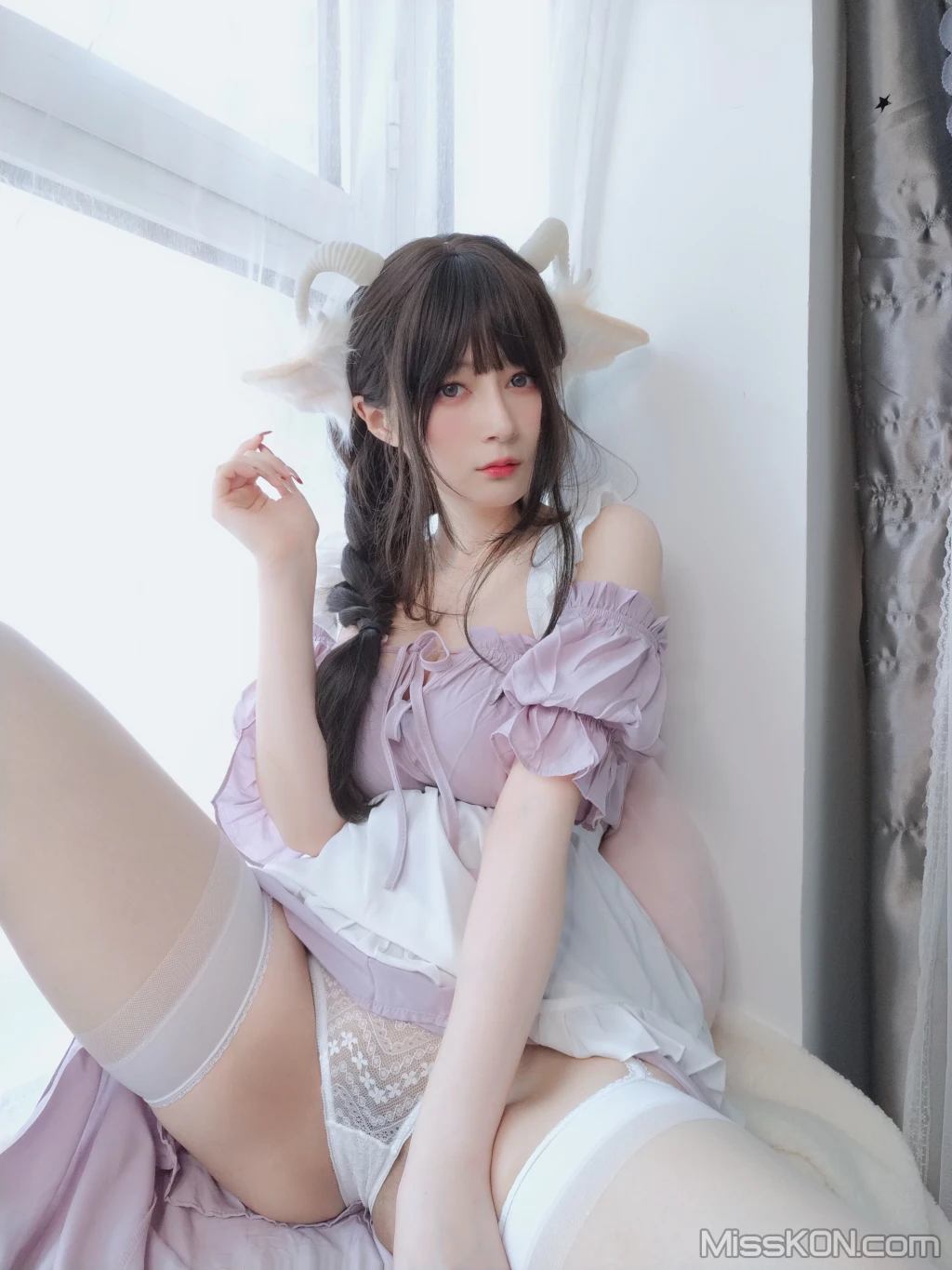 Coser@白银81: 白丝兔耳女仆 (162 photos) 3 Coser@白银81: 白丝兔耳女仆 (162 photos) 3