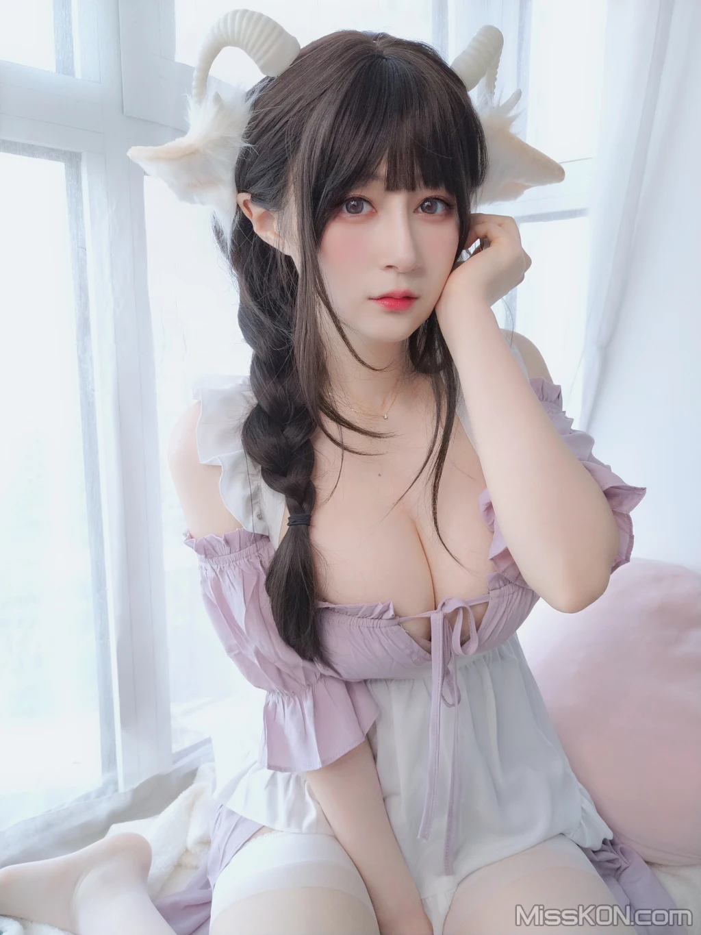 Coser@白银81: 白丝兔耳女仆 (162 photos) 12 Coser@白银81: 白丝兔耳女仆 (162 photos) 12