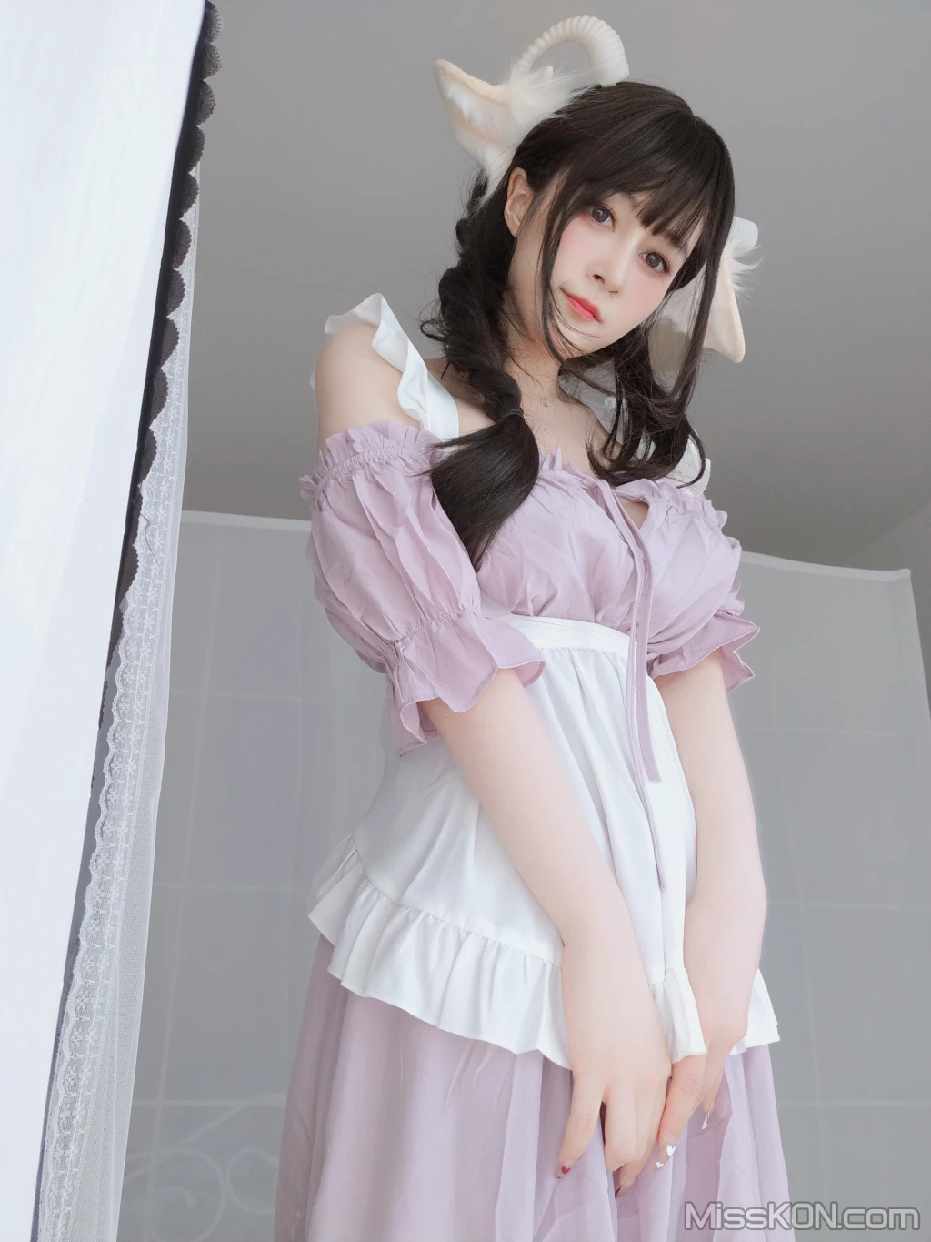 Coser@白银81: 白丝兔耳女仆 (162 photos) 3 Coser@白银81: 白丝兔耳女仆 (162 photos) 3