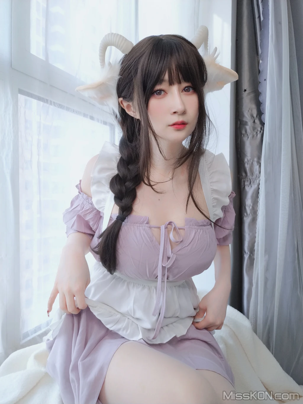 Coser@白银81: 白丝兔耳女仆 (162 photos) 17 Coser@白银81: 白丝兔耳女仆 (162 photos) 17