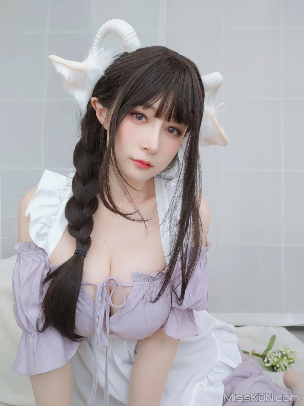 Coser@白银81: 白丝兔耳女仆 (162 photos) 15 Coser@白银81: 白丝兔耳女仆 (162 photos) 15