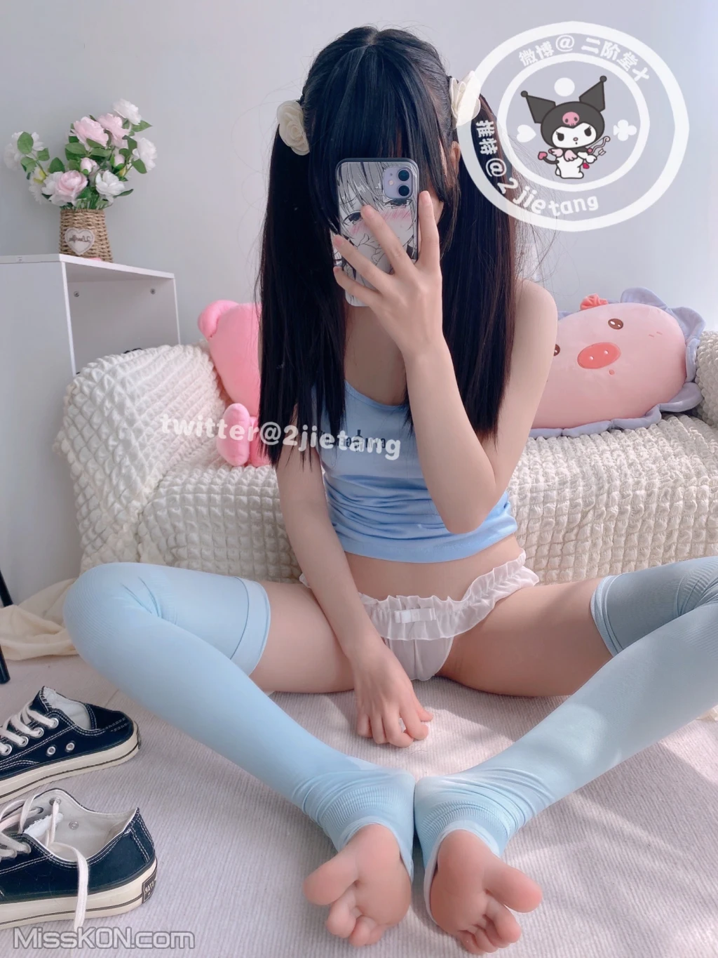 Coser@二阶堂: 蓝色 (60 photos) 8 Coser@二阶堂: 蓝色 (60 photos) 8