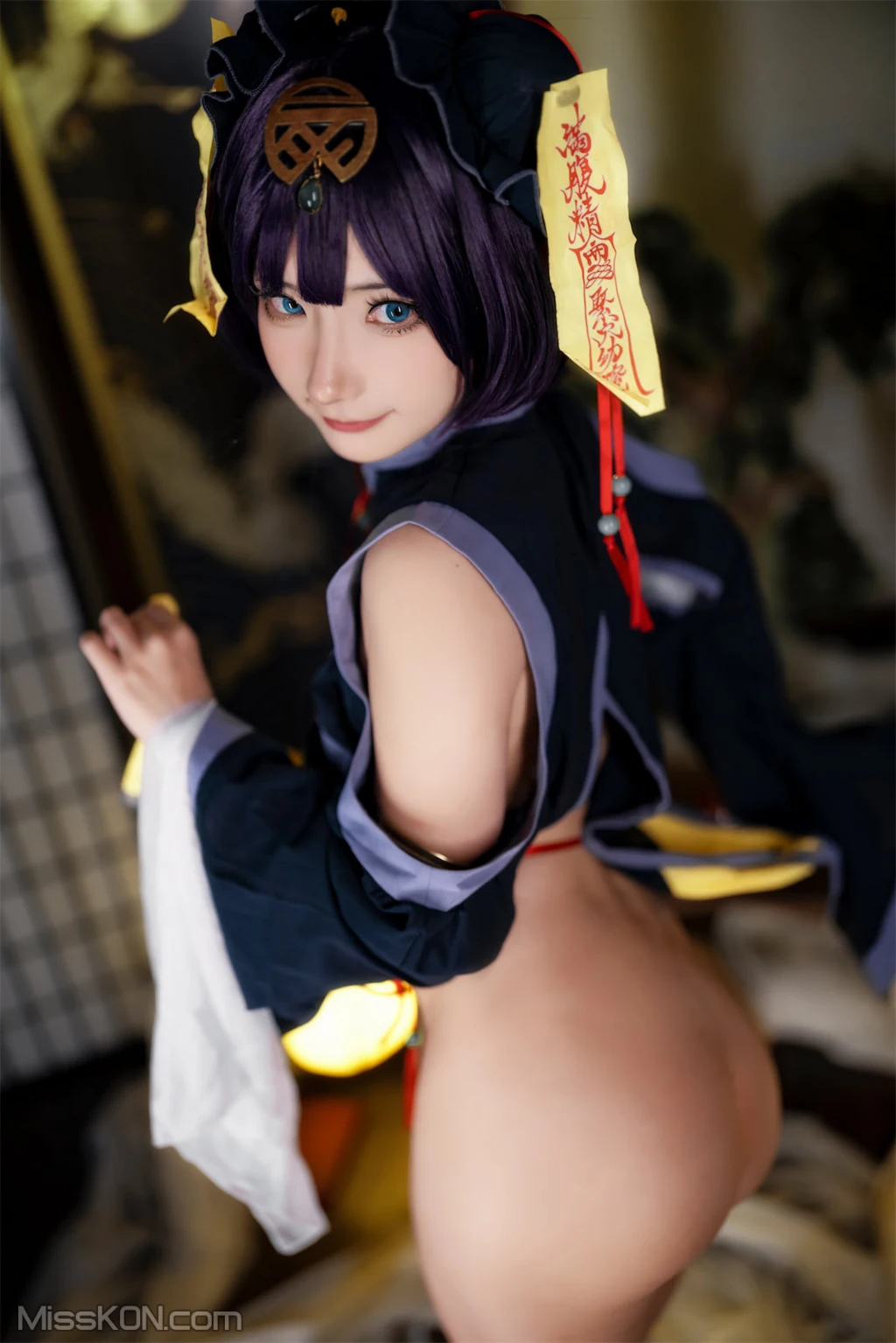 Coser@是三不是世w No.028: 小僵尸 (50 photos) 