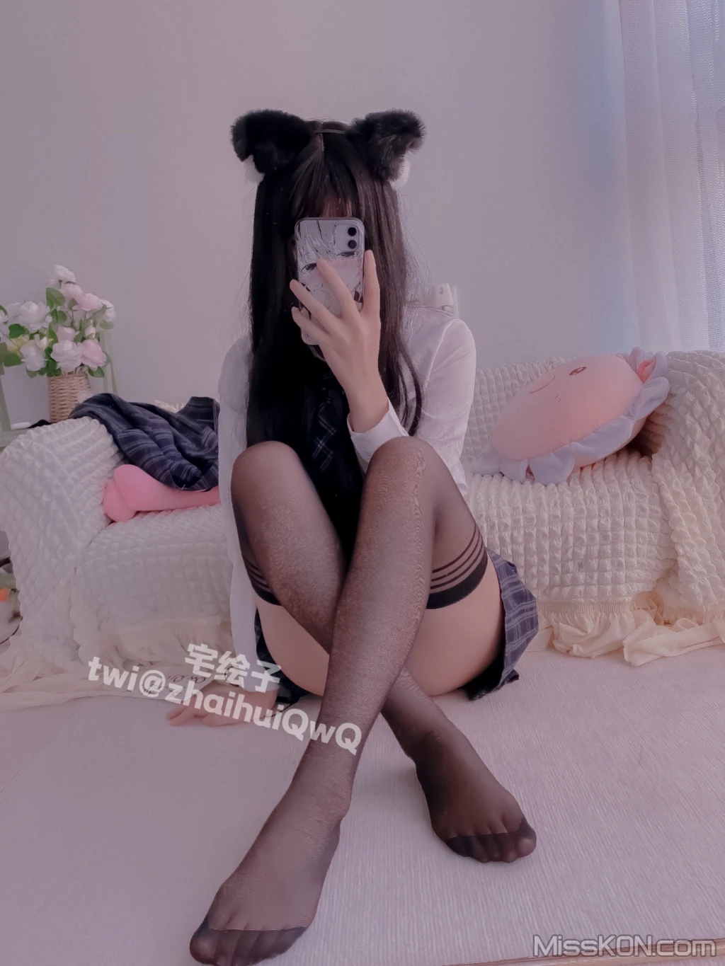 Coser@二阶堂: 猫儿JK (86 photos ) 