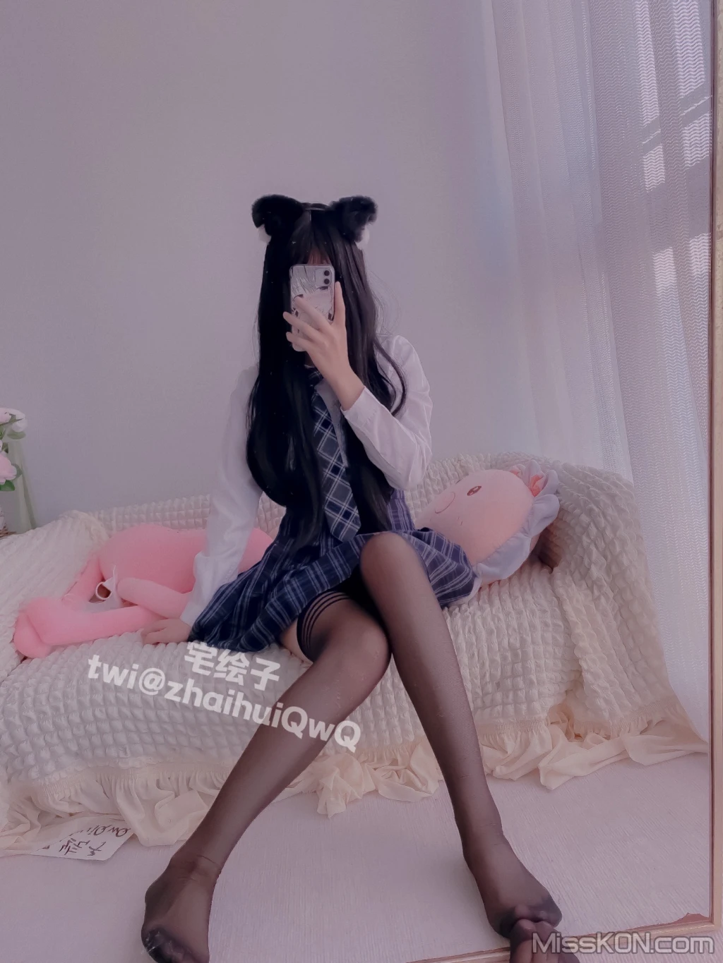 Coser@二阶堂: 猫儿JK (86 photos ) 