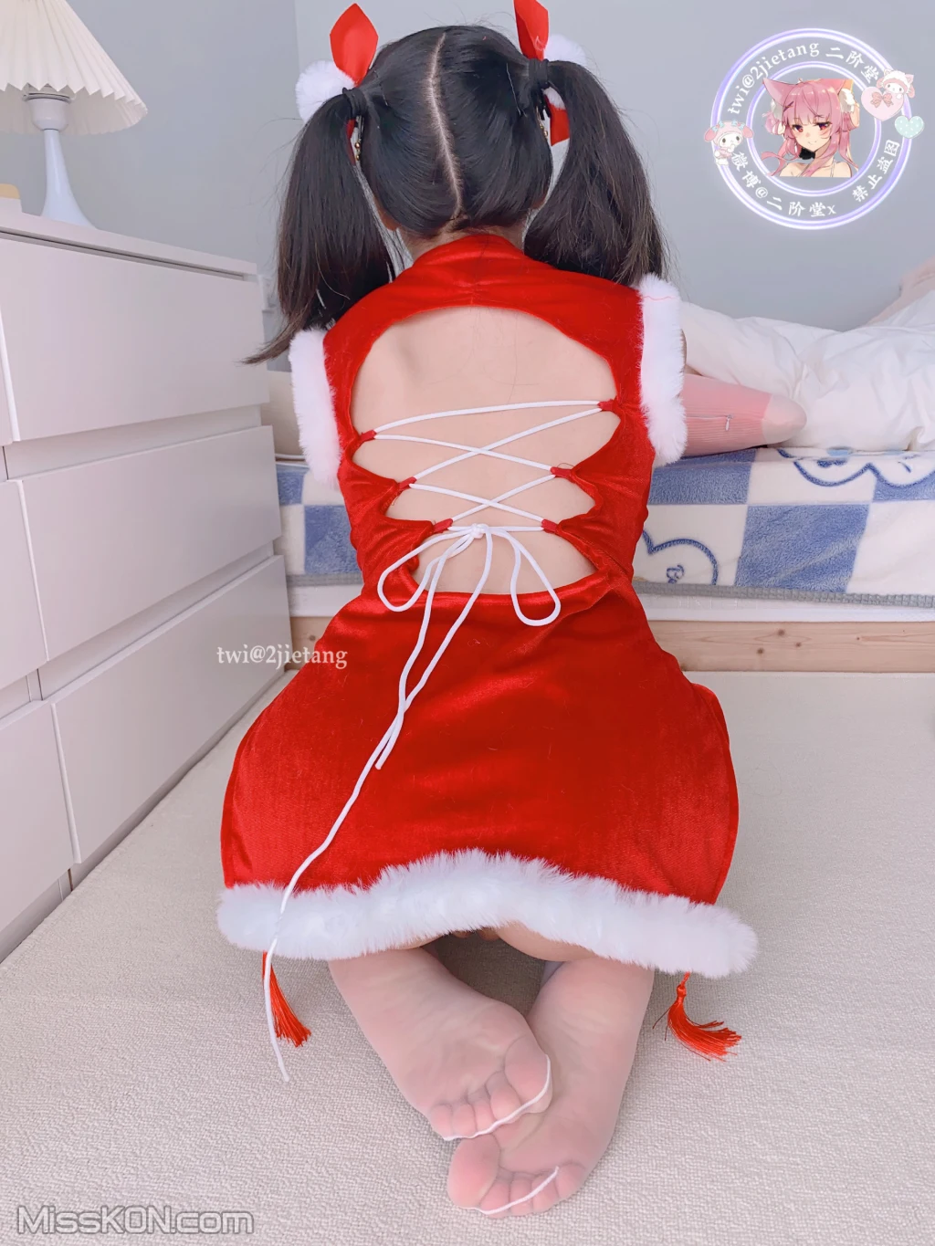 Coser@二阶堂: 圣诞旗袍 (111 photos ) 4 Coser@二阶堂: 圣诞旗袍 (111 photos ) 4