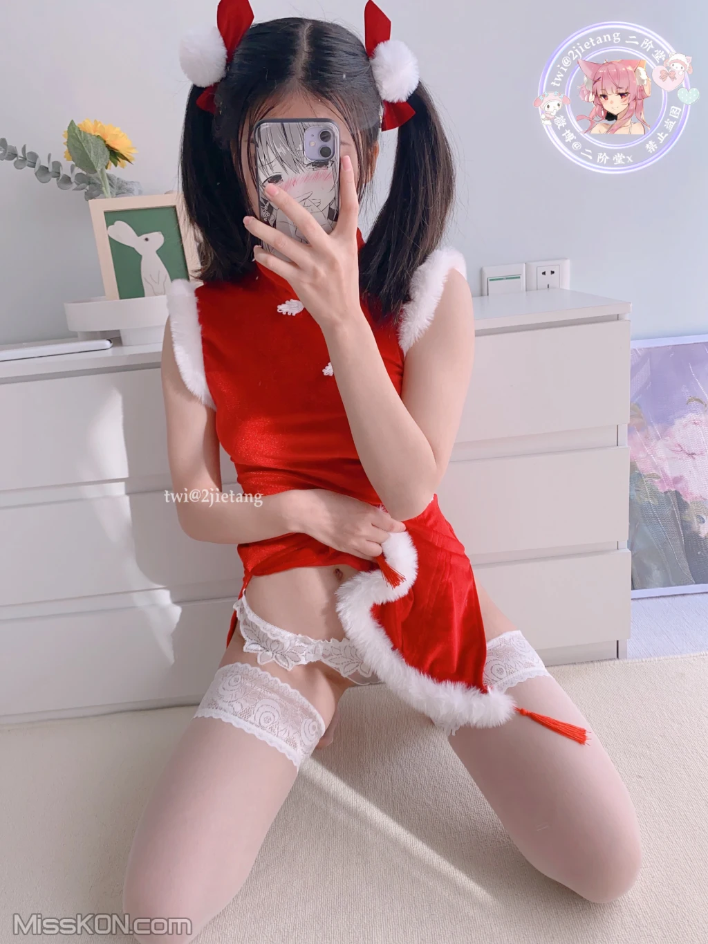 Coser@二阶堂: 圣诞旗袍 (111 photos ) 19 Coser@二阶堂: 圣诞旗袍 (111 photos ) 19