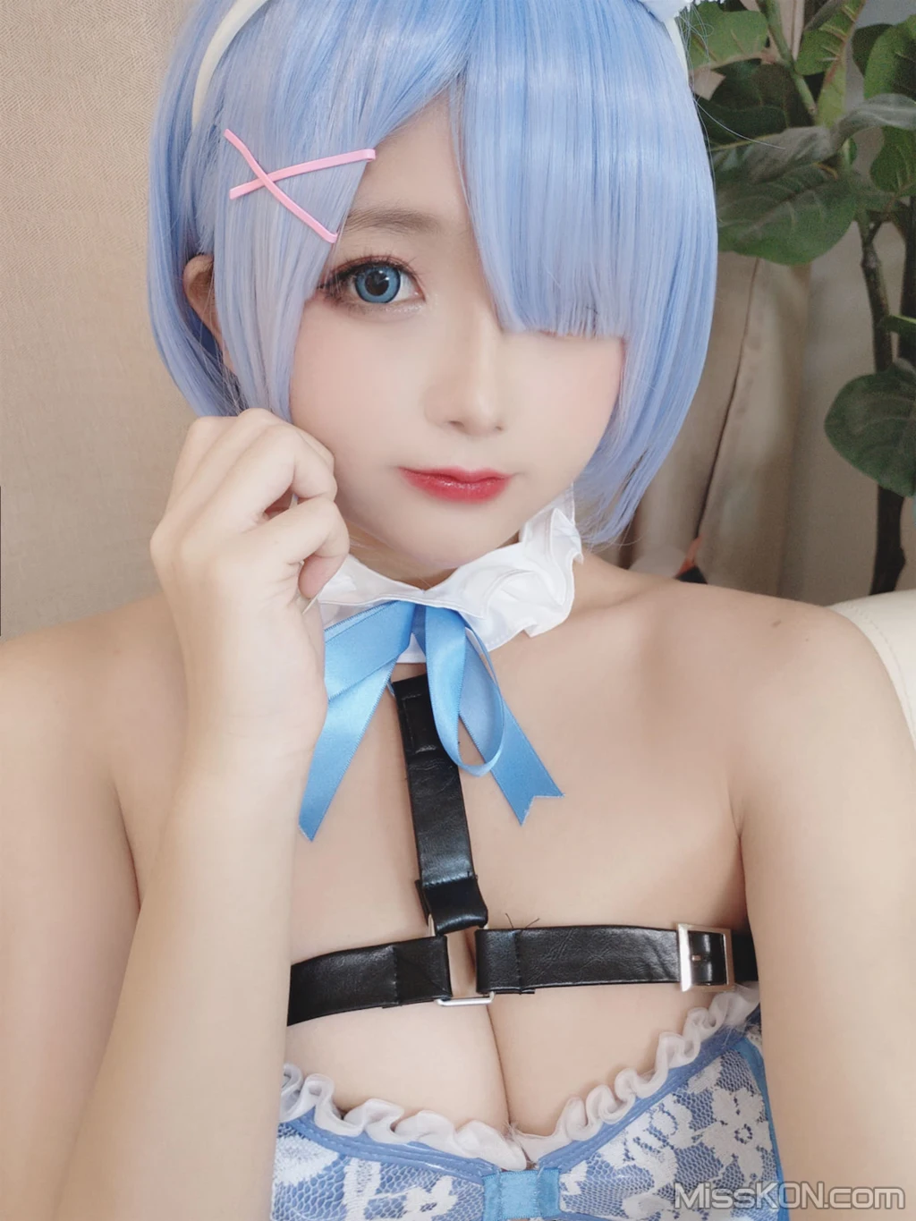 Coser@日奈娇: 蕾姆蓝色护士 (88 photos) 18 Coser@日奈娇: 蕾姆蓝色护士 (88 photos) 18