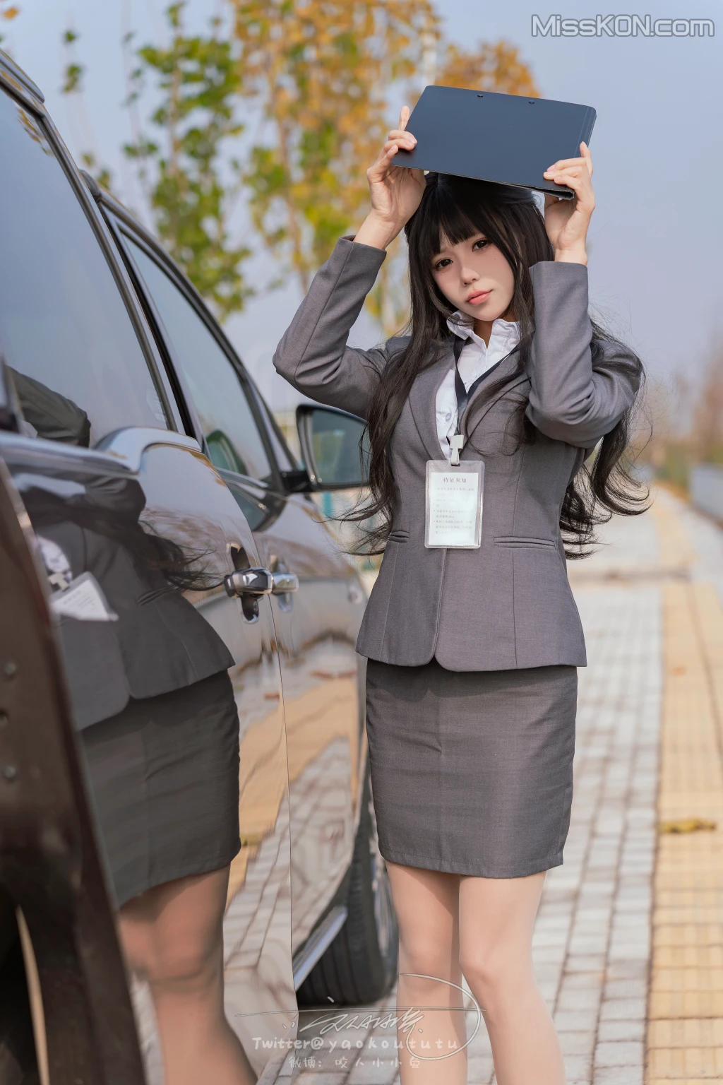 Coser@黏黏团子兔: 业务部潜规则 小剧场 (74 photos ) 14 Coser@黏黏团子兔: 业务部潜规则 小剧场 (74 photos ) 14