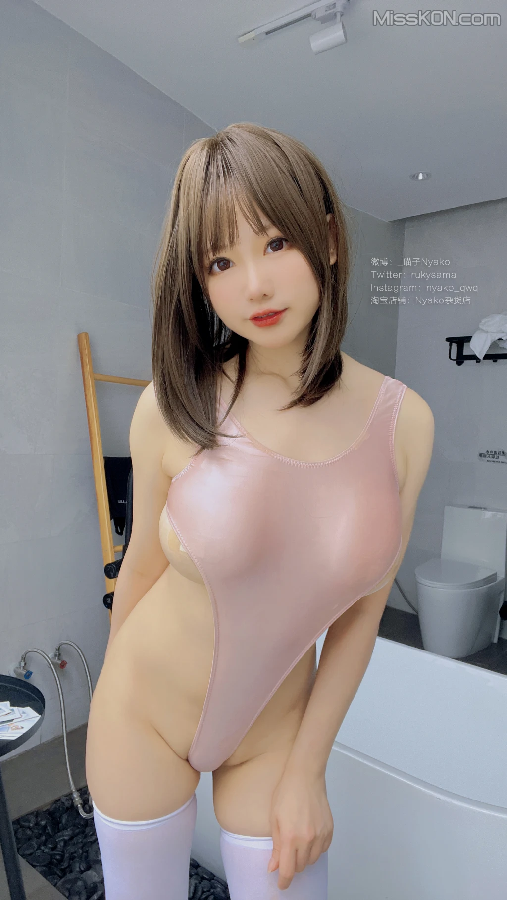 Coser@Nyako喵子: 竞泳本(4套) (264 photos) 8 Coser@Nyako喵子: 竞泳本(4套) (264 photos) 8