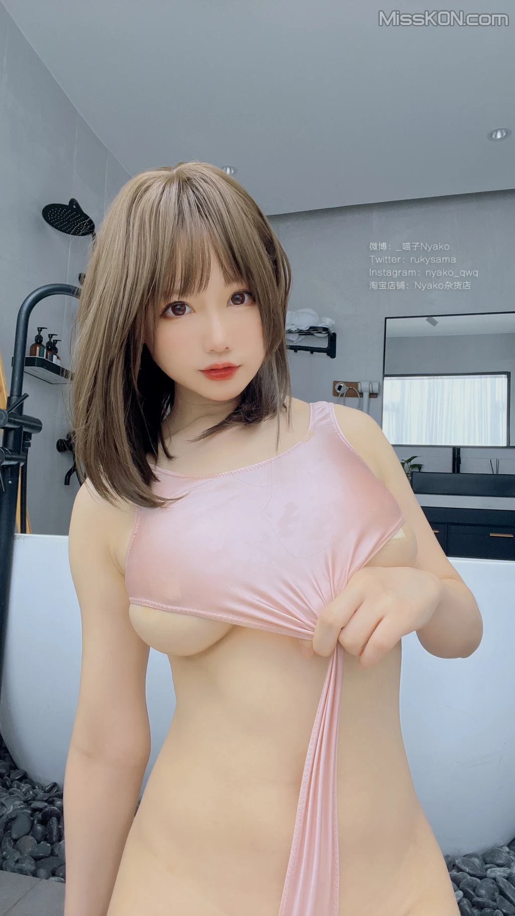 Coser@Nyako喵子: 竞泳本(4套) (264 photos) 18 Coser@Nyako喵子: 竞泳本(4套) (264 photos) 18