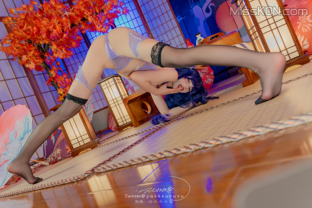Coser@黏黏团子兔: 原神雷电将军 (76 photos ) 10 Coser@黏黏团子兔: 原神雷电将军 (76 photos ) 10