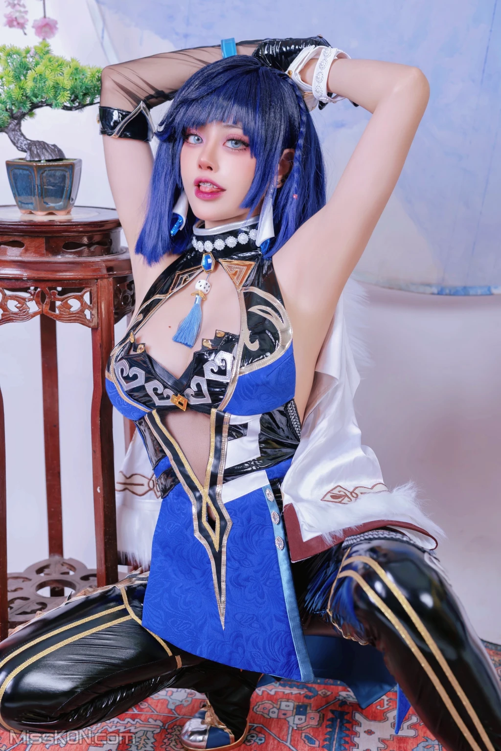 Coser@Byoru: Yelan Genshin Impact (80 photos ) 
