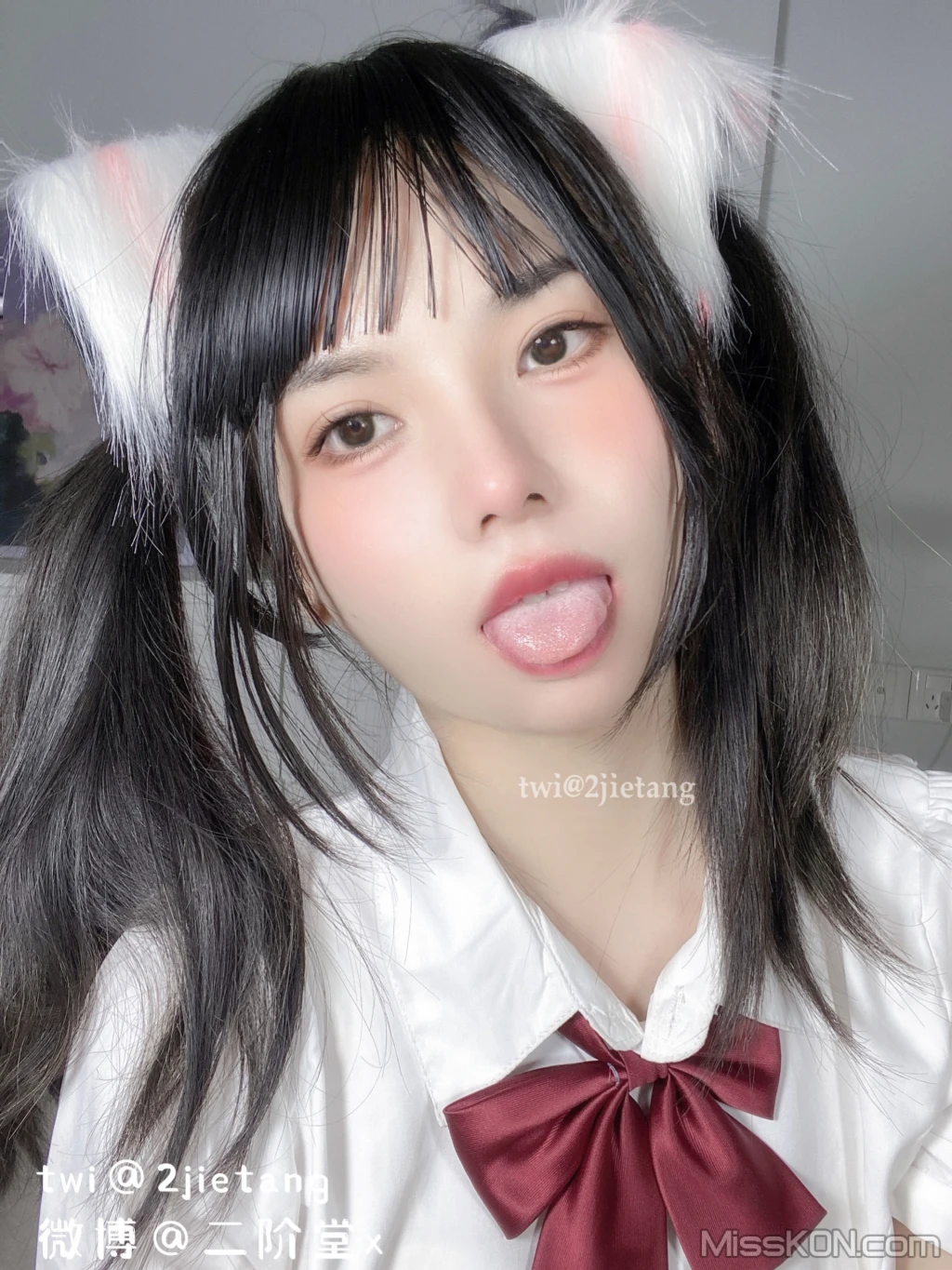 Coser@二阶堂: 猫儿黑丝 (122 photos ) 8 Coser@二阶堂: 猫儿黑丝 (122 photos ) 8