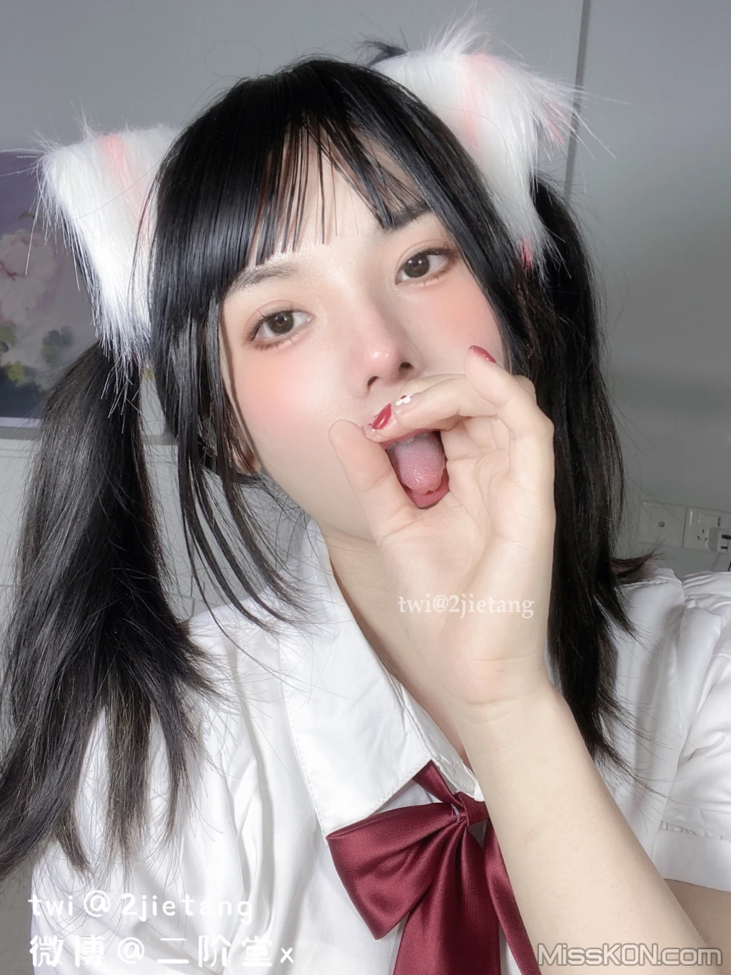 Coser@二阶堂: 猫儿黑丝 (122 photos ) 11 Coser@二阶堂: 猫儿黑丝 (122 photos ) 11