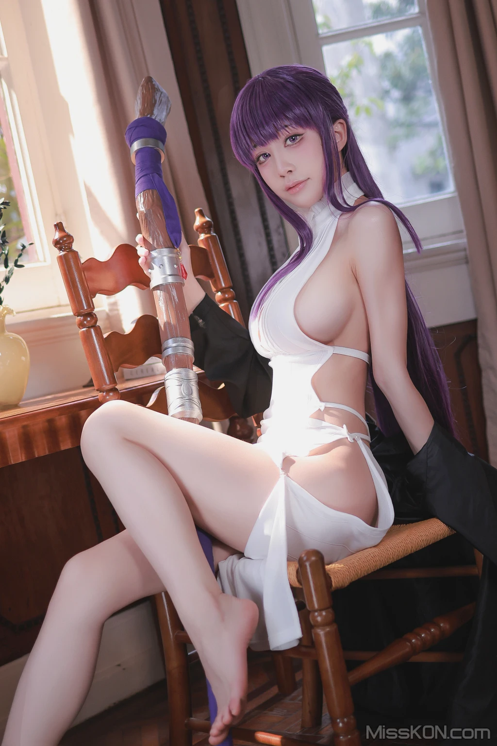 Coser@水淼Aqua: 葬送のフリーレン フェルン コスプレ (129 photos) 11 Coser@水淼Aqua: 葬送のフリーレン フェルン コスプレ (129 photos) 11