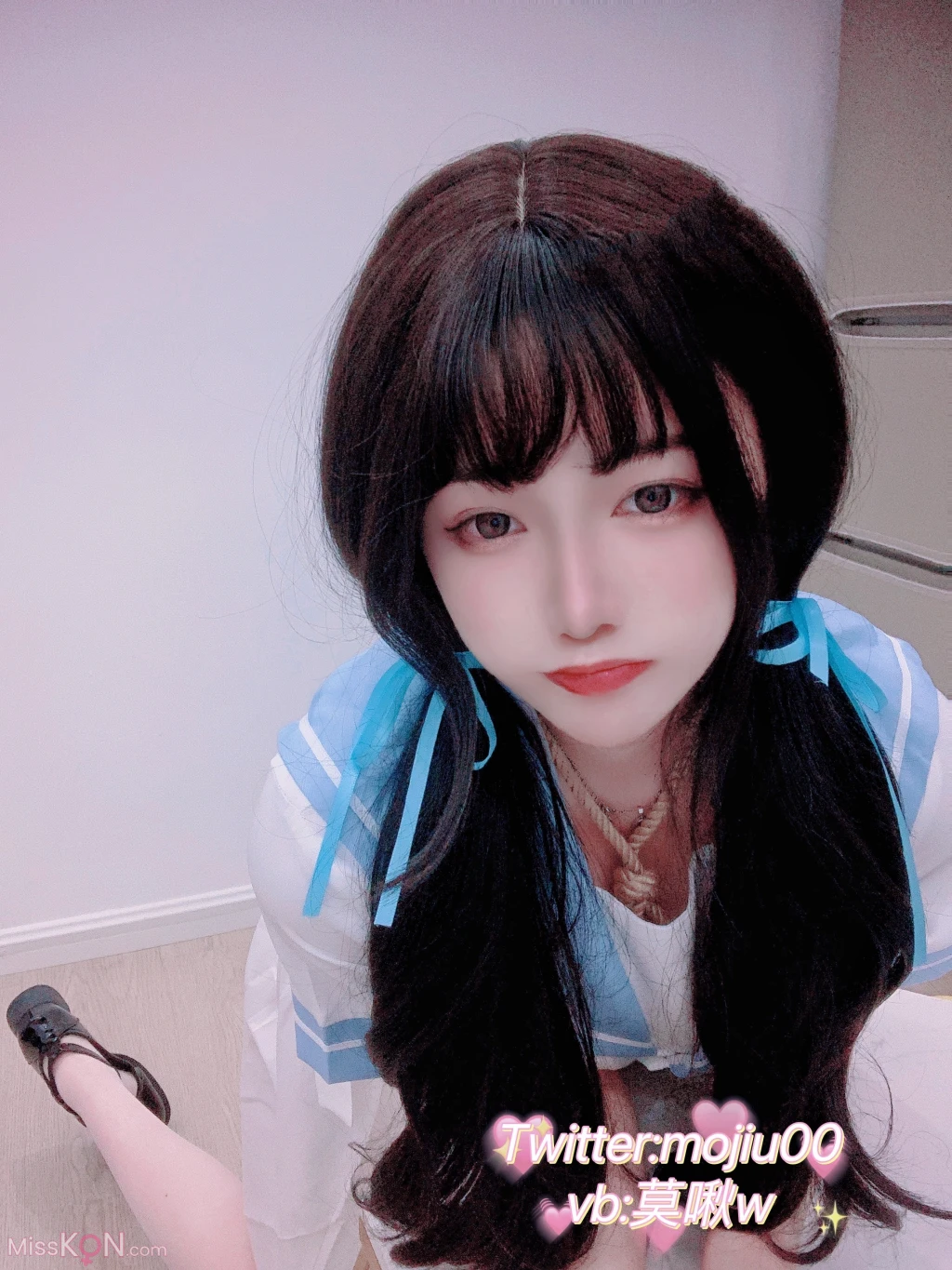 Coser@莫啾w: 蓝色JK束缚 (46 photos) 1 Coser@莫啾w: 蓝色JK束缚 (46 photos) 1