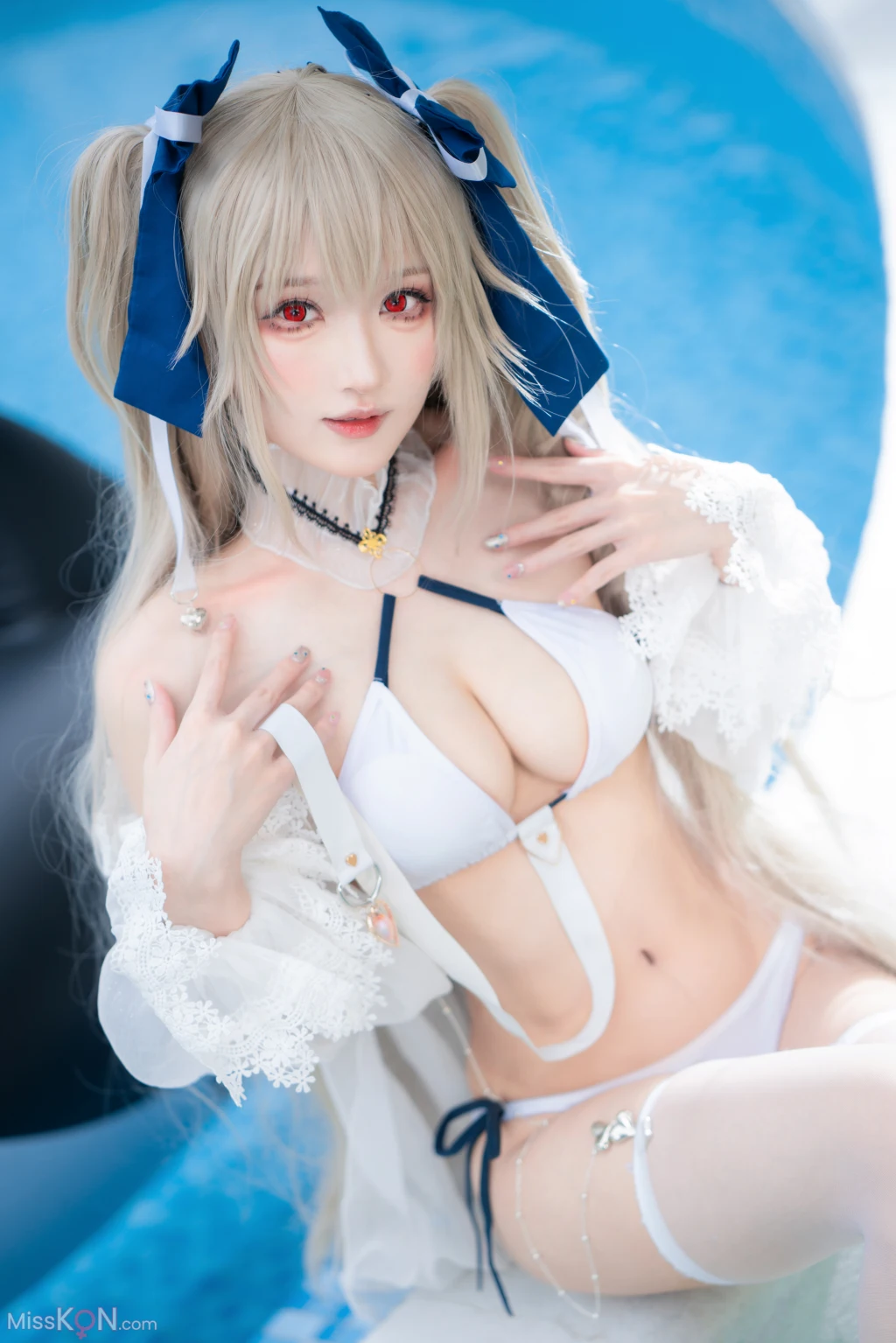 Coser@阿包也是兔娘: 安克雷奇泳装 (36 photos) 