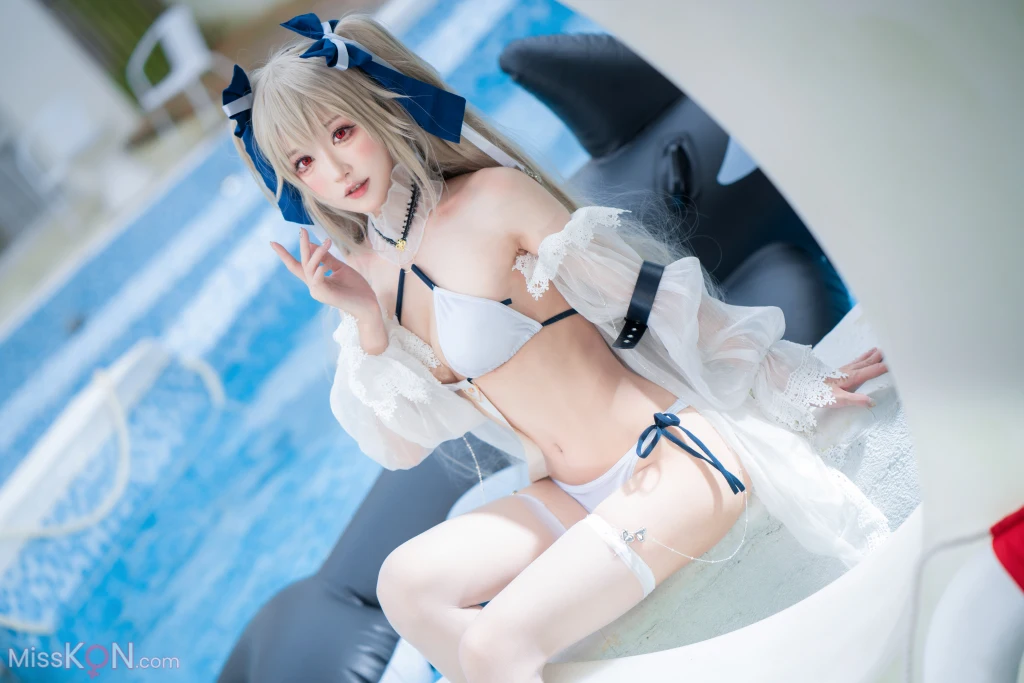 Coser@阿包也是兔娘: 安克雷奇泳装 (36 photos) 