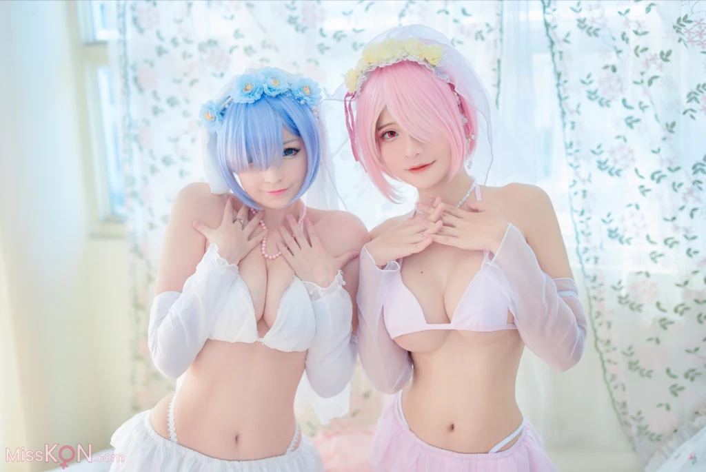 Coser@Azami: 蕾姆婚纱 (40 photos) 2 Coser@Azami: 蕾姆婚纱 (40 photos) 2