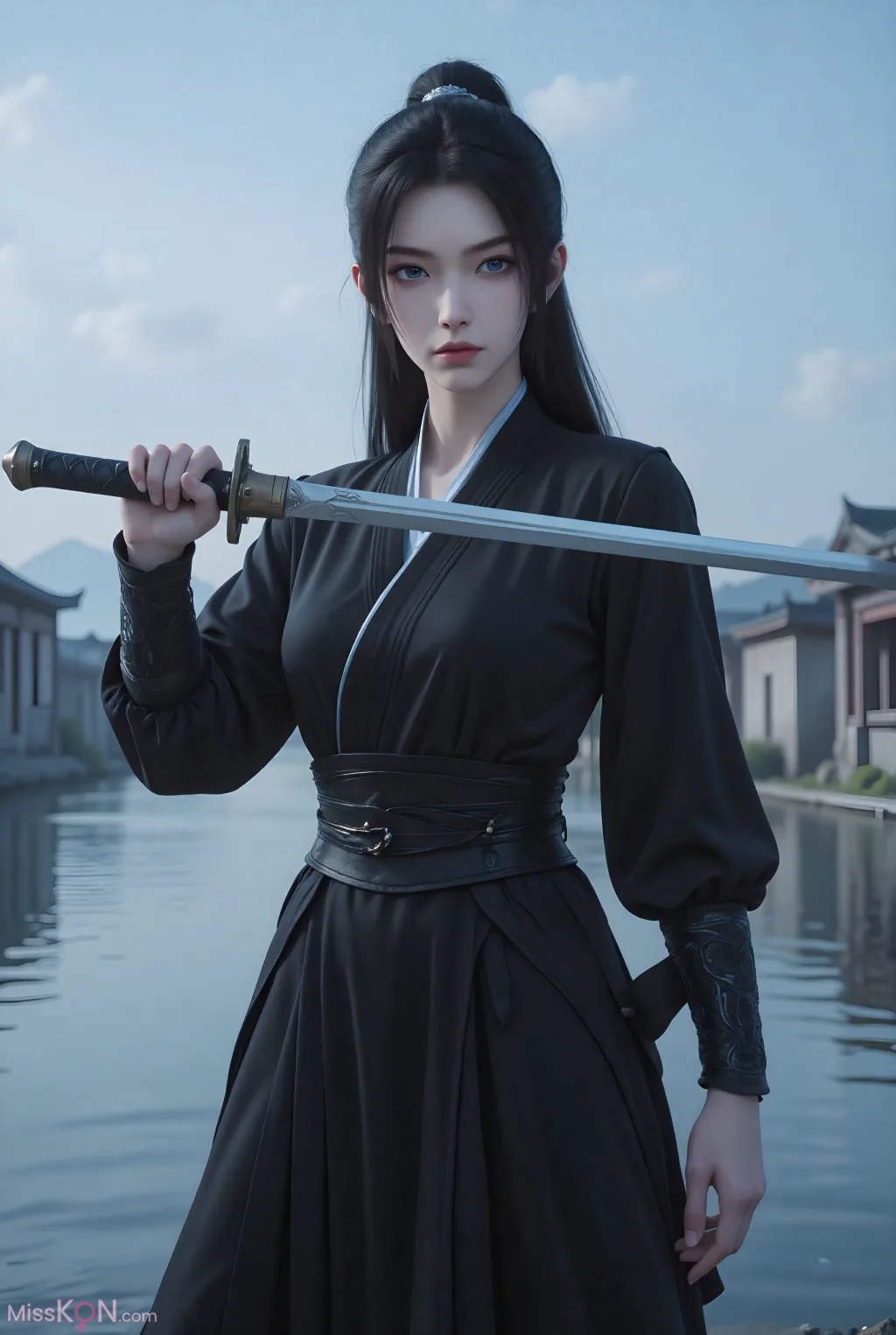 [AI Generated] 剑来-宁姚【染默】 (77 photos) 