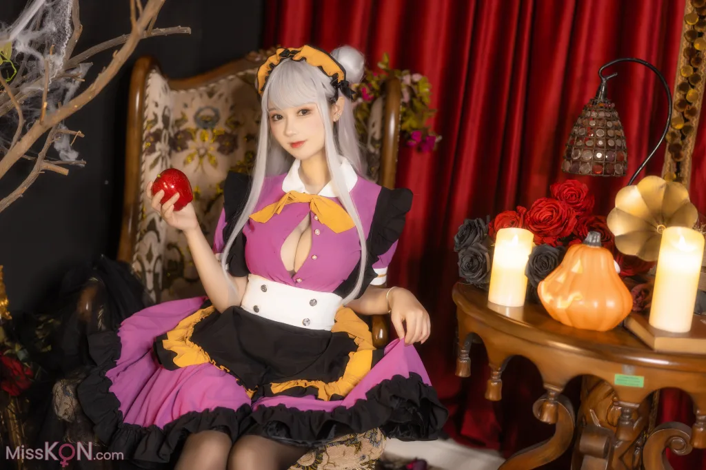 Coser@羽生三未: 万圣黑丝女仆 (37 photos) 2 Coser@羽生三未: 万圣黑丝女仆 (37 photos) 2