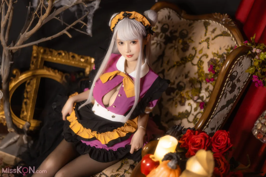 Coser@羽生三未: 万圣黑丝女仆 (37 photos) 3 Coser@羽生三未: 万圣黑丝女仆 (37 photos) 3