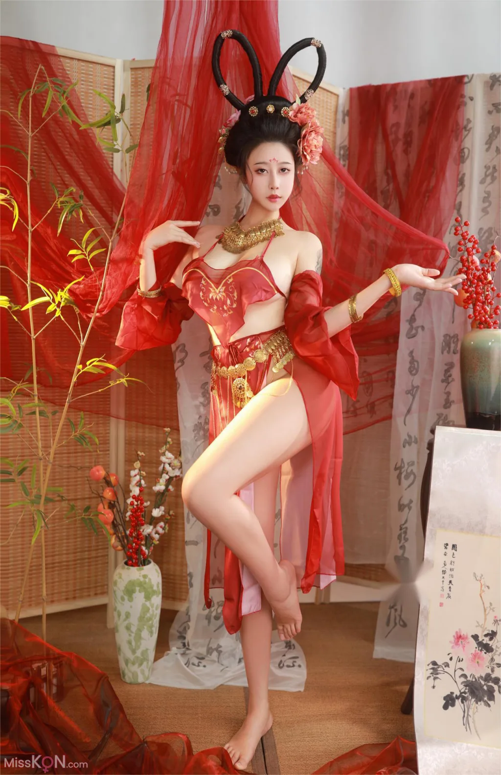 Coser@奈汐酱nice: 赤帐舞+S (67 photos) 2 Coser@奈汐酱nice: 赤帐舞+S (67 photos) 2