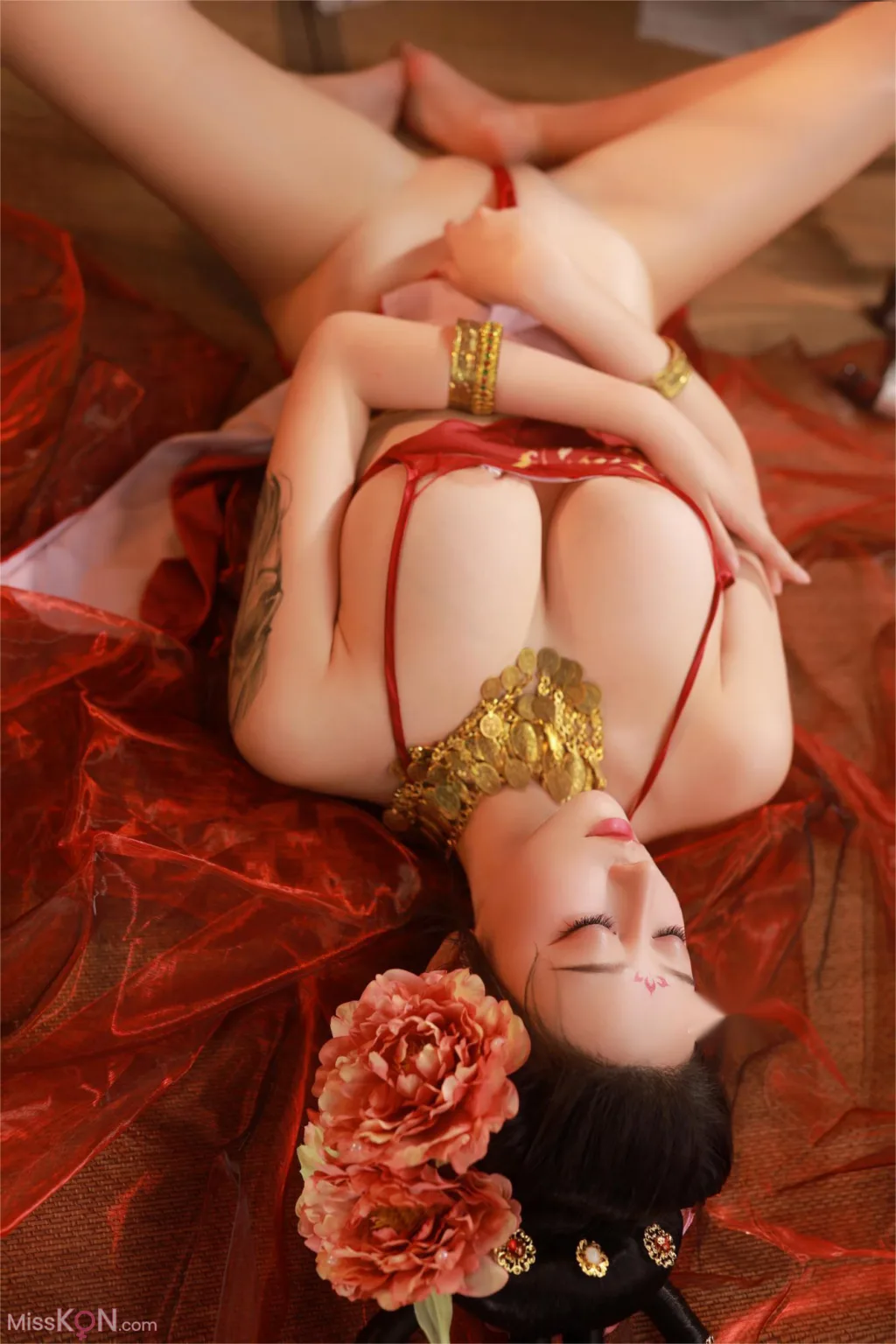 Coser@奈汐酱nice: 赤帐舞+S (67 photos) 11 Coser@奈汐酱nice: 赤帐舞+S (67 photos) 11