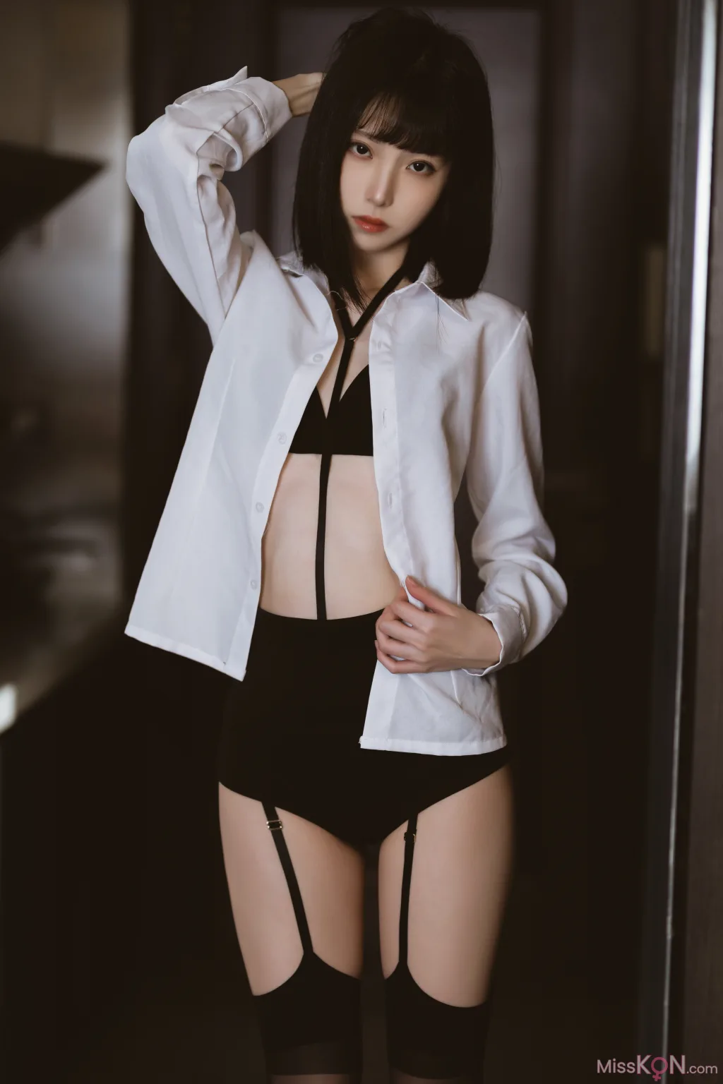 Coser@许岚LAN: 醉酒OL (60 photos) 