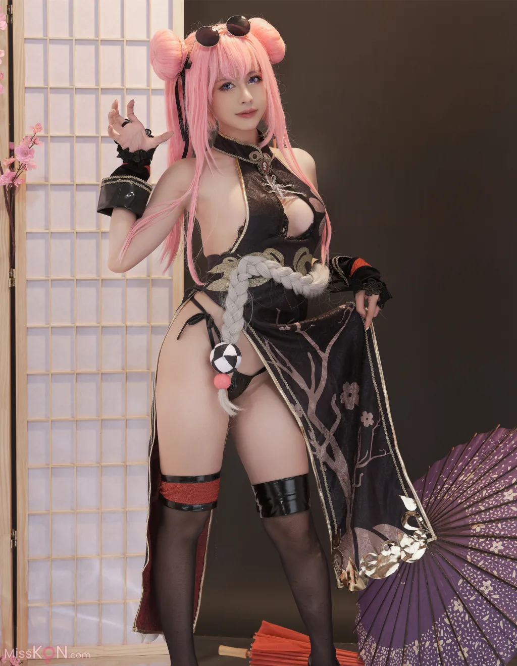Coser@PingPing: Bremerton Kung-Fu Qipao (Azurlane) (34 photos ) 