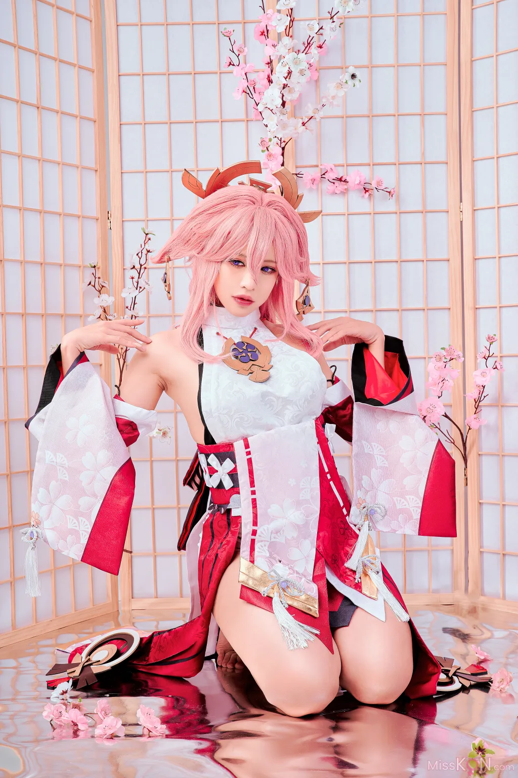 Coser@PingPing: Yae Miko (30 photos) 