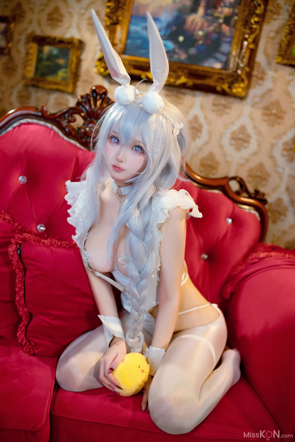 Coser@小祭漓: 懒懒的白兔 恶毒 (40 photos) 
