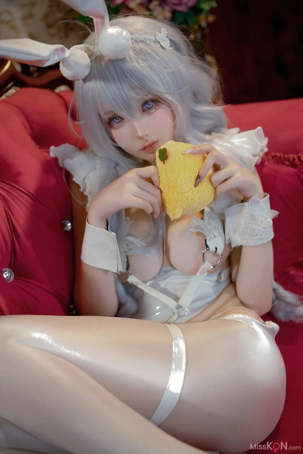 Coser@小祭漓: 懒懒的白兔 恶毒 (40 photos) 
